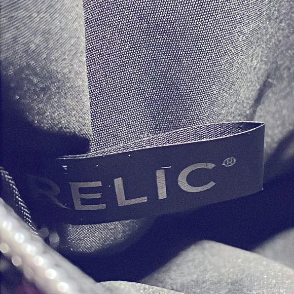 EUC Relic Psychedelic Print Vegan Leather Multi-Pocket Purse - Picture 10 of 15